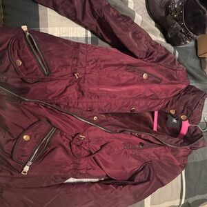 Elegant Burgundy Jacket for Women